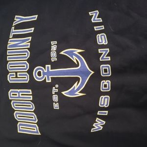 Door county crew neck sweater